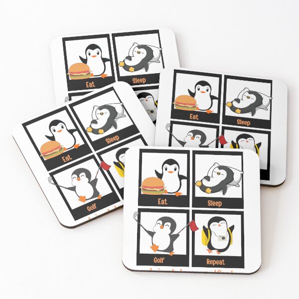 Item preview, Penguin logo golf  designed and sold by Simran  Pal ⭐⭐⭐⭐⭐.