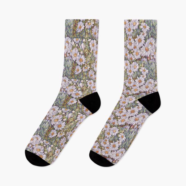 Item preview, White flowers mosaic designed and sold by Smash247.