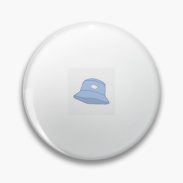 Artikelvorschau, Eimerhut mit blauer Wolke entworfen und verkauft von Stickerxblossum.