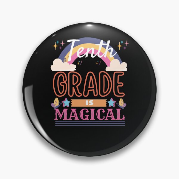 Item preview, Tenth grade is magical- Back to School designed and sold by Rainbow Designs.
