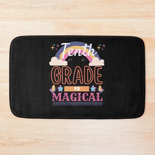 Item preview, Tenth grade is magical- Back to School designed and sold by Rainbow Designs.