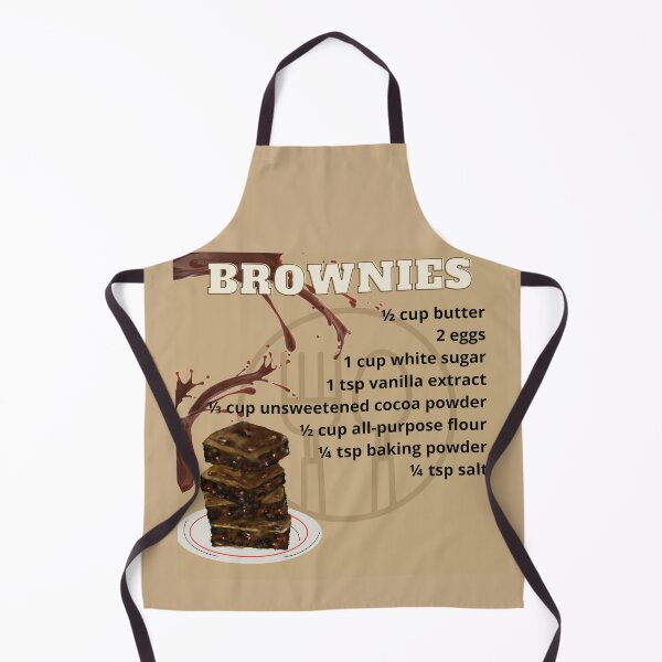 Item preview, Brownies Recipe for foodies designed and sold by chrysaioann.