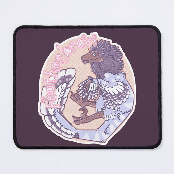 Item preview, Featherbrain - (Raptor) (Purple) designed and sold by Raptor Goes RAWR! (RadiantGlyph).