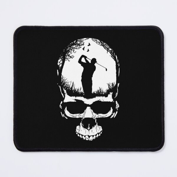 Item preview, Halloween Golf Gothic Golfer Dad Skeleton Skull Sunset designed and sold by GrandeDuc.