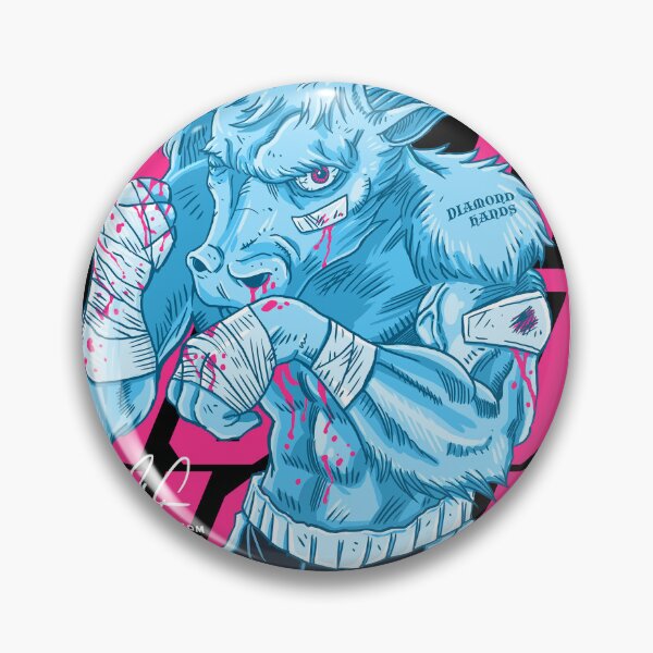 Item preview, Crypto Diamond Hands Bull designed and sold by CHRISTOPHER GEOCOS.