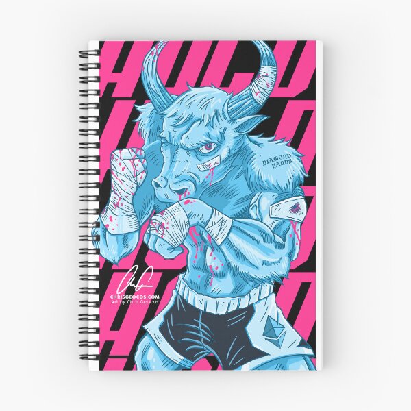 Item preview, Crypto Diamond Hands Bull designed and sold by CHRISTOPHER GEOCOS.