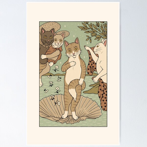 Item preview, Venus Cat designed and sold by Thiago Corrêa.