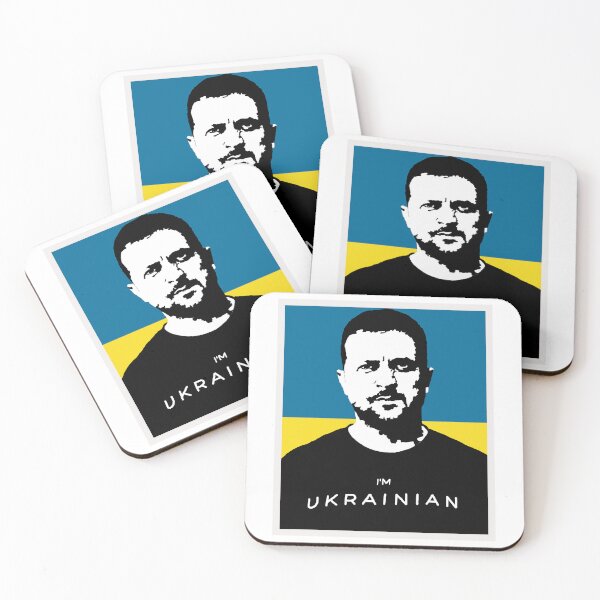 Item preview, Bandera de Ucrania del presidente Volodymyr Zelensky - Soy ucraniano designed and sold by Aide.