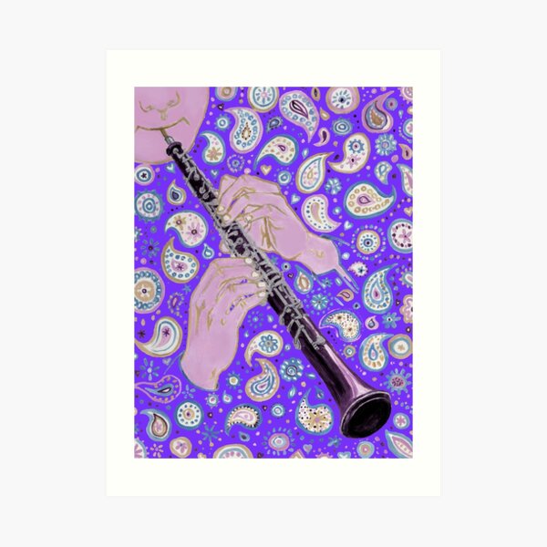 Oboe Melody in D Sharp Art Print