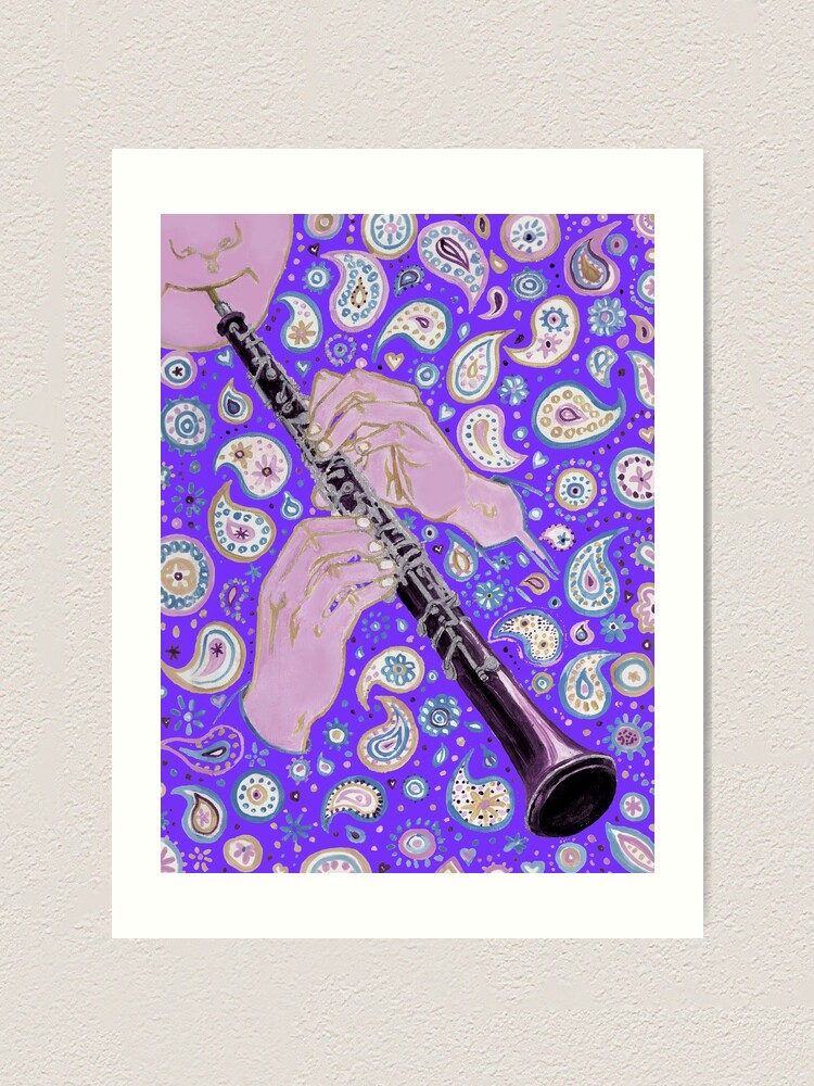 Oboe Melody in D Sharp Art Print