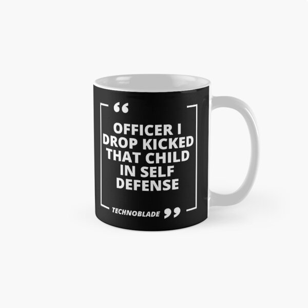 Item preview, Officer I Drop Kicked That Child in self Defense designed and sold by Pixelish.