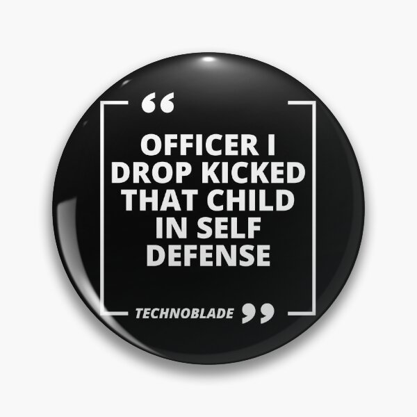 Item preview, Officer I Drop Kicked That Child in self Defense designed and sold by Pixelish.