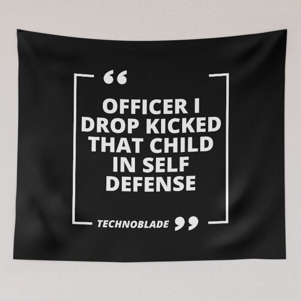 Item preview, Officer I Drop Kicked That Child in self Defense designed and sold by Pixelish.