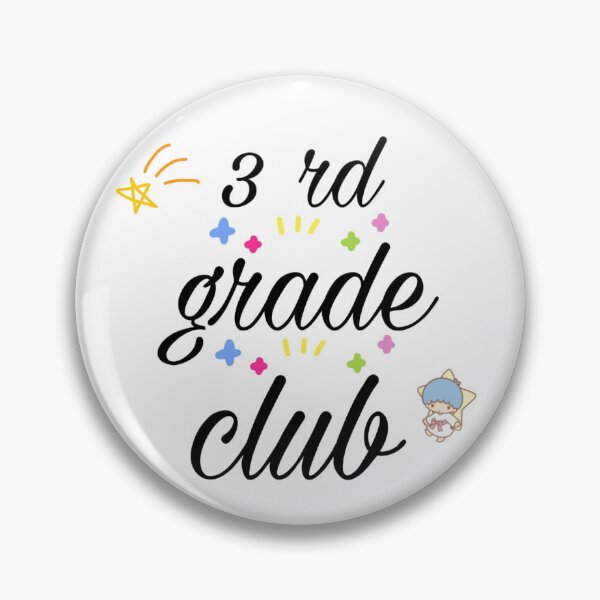 Item preview, 3rd Grade Club designed and sold by JustBeCoooool.