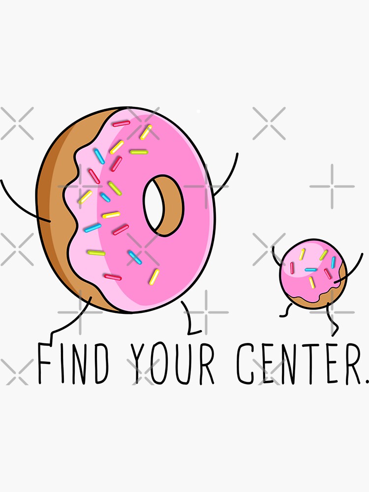 find your donut center  by Onamiro
