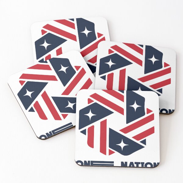Item preview, USA FLAG ONE NATION designed and sold by Blacksport.