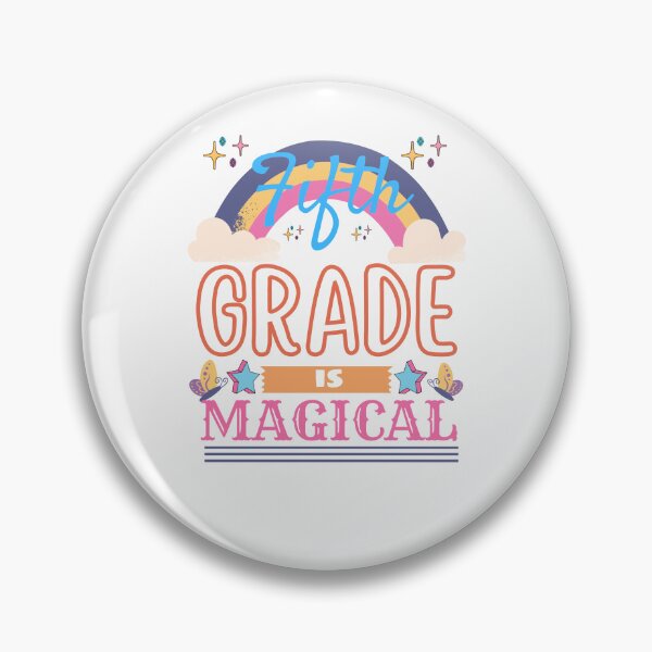 Item preview, Fifth grade is magical- Back to School designed and sold by Rainbow Designs.