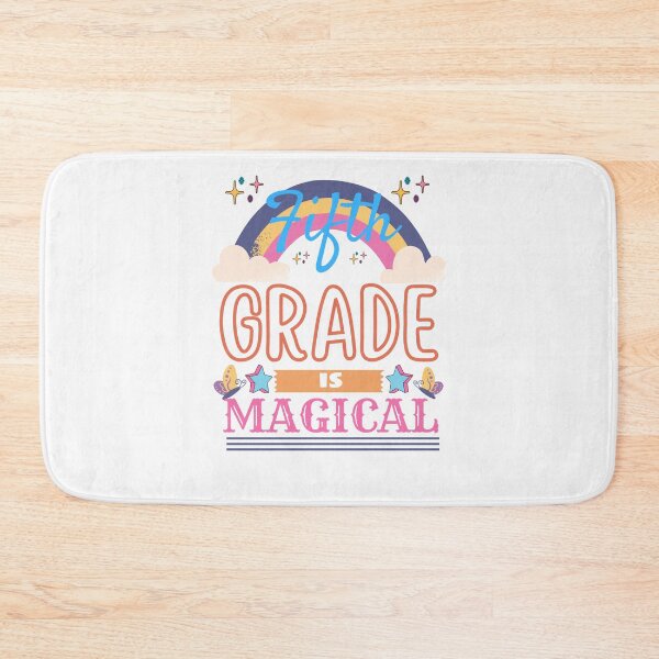 Item preview, Fifth grade is magical- Back to School designed and sold by Rainbow Designs.