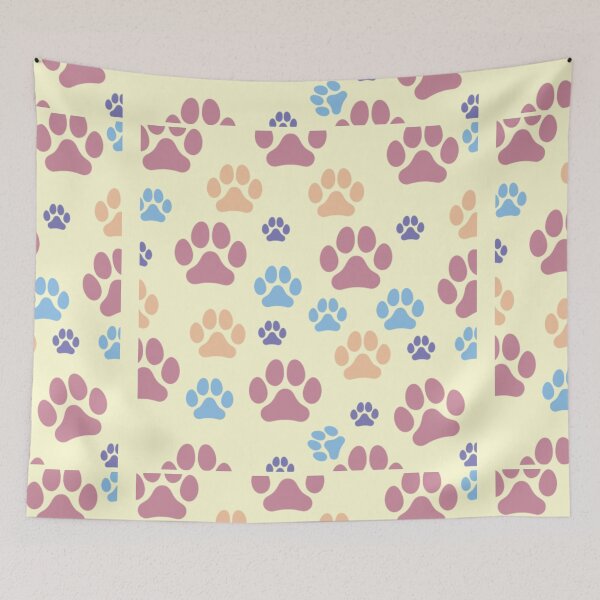 Item preview, Best Cat Paws Pattern - Cat Puns designed and sold by ZeeshanDesignz.
