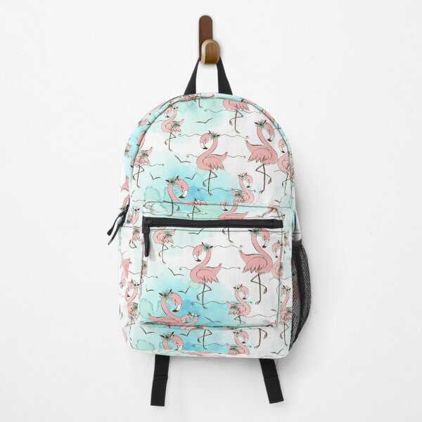 Item preview, Cute Flamingo Seamless Patterns designed and sold by Ala Muk.