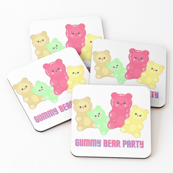 Item preview, The Gummy Bear Party - cute gummy bear gang designed and sold by NadjasClothing.