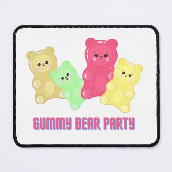 Artikelvorschau, Die Gummibären Party - süsse Gummibärenbande entworfen und verkauft von NadjasClothing.
