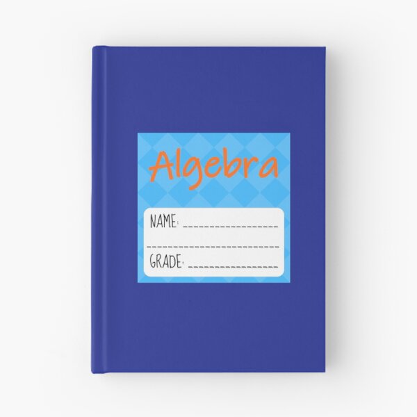 Item preview, Algebra notebook labels for school - blue designed and sold by AIfun135.