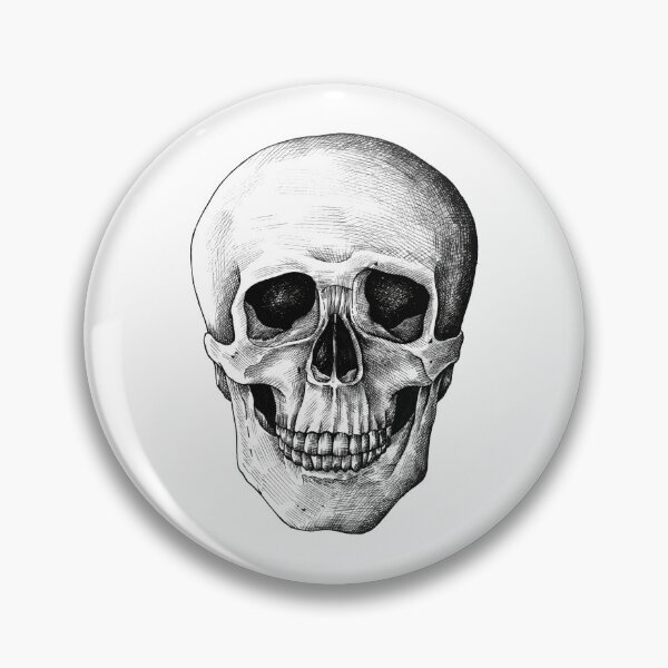 Item preview, Human Smilling Skull Day of The Dead designed and sold by printheavenart.