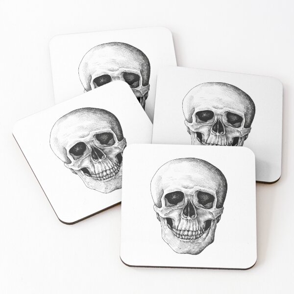 Item preview, Human Smilling Skull Day of The Dead designed and sold by printheavenart.