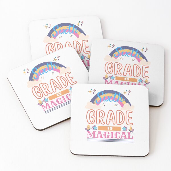Item preview, Sixth grade is magical- Back to School designed and sold by Rainbow Designs.