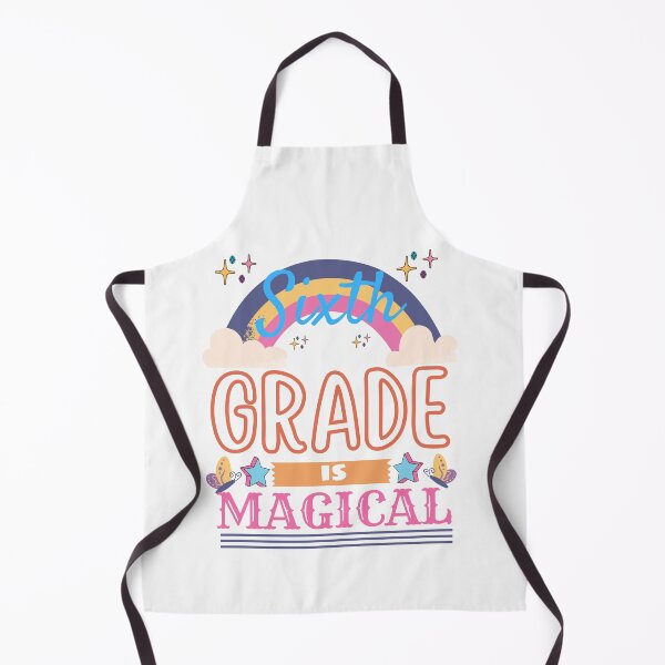Item preview, Sixth grade is magical- Back to School designed and sold by Rainbow Designs.