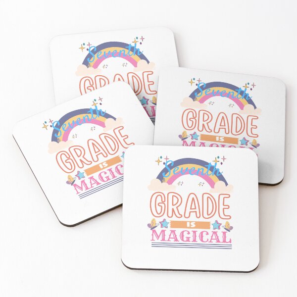 Item preview, Seventh grade is magical- Back to School designed and sold by Rainbow Designs.