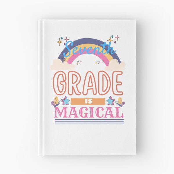 Item preview, Seventh grade is magical- Back to School designed and sold by Rainbow Designs.