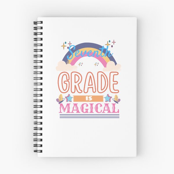 Item preview, Seventh grade is magical- Back to School designed and sold by Rainbow Designs.