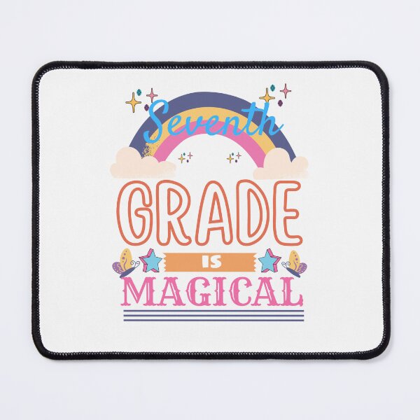 Item preview, Seventh grade is magical- Back to School designed and sold by Rainbow Designs.