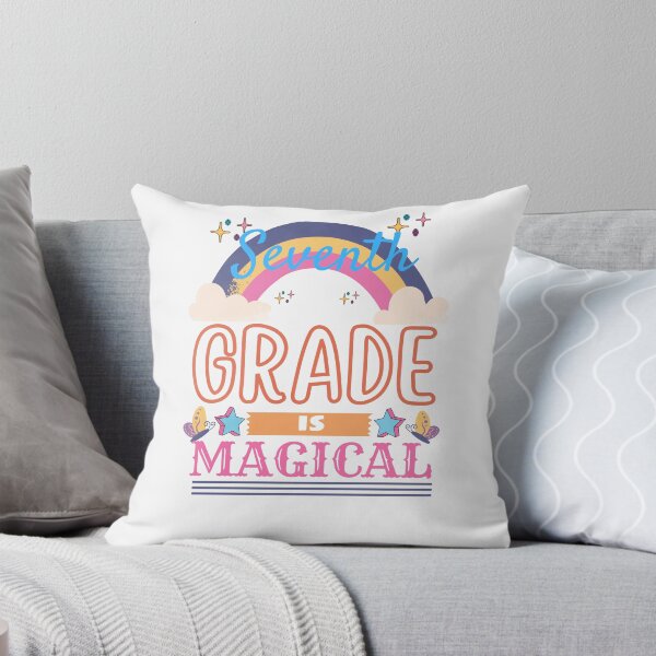 Item preview, Seventh grade is magical- Back to School designed and sold by Rainbow Designs.