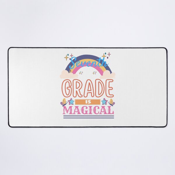Item preview, Seventh grade is magical- Back to School designed and sold by Rainbow Designs.
