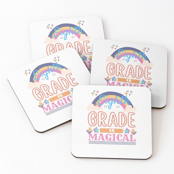 Item preview, Eighth grade is magical- Back to School designed and sold by Rainbow Designs.