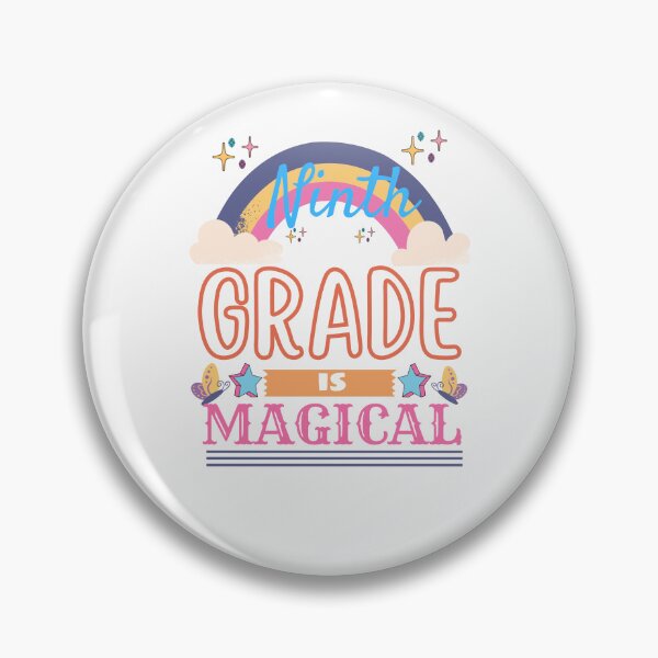 Item preview, Ninth grade is magical- Back to School designed and sold by Rainbow Designs.