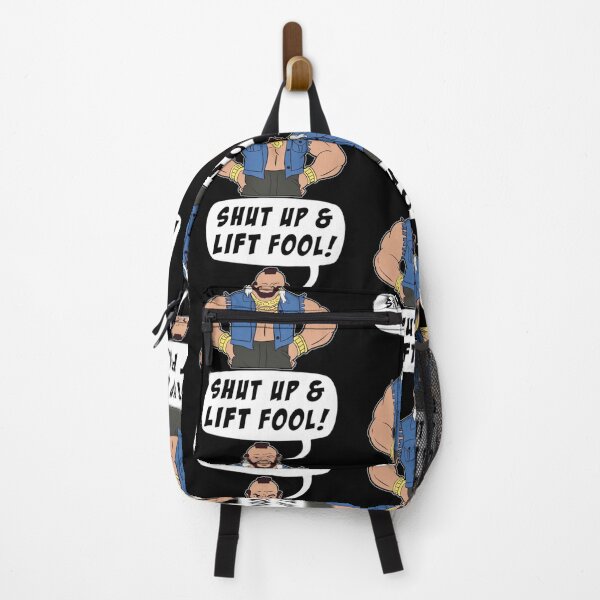Item preview, Mr T Shut Up _amp_ Lift Fool Gym Fitness Motivation Classic designed and sold by mcdunnburryv.