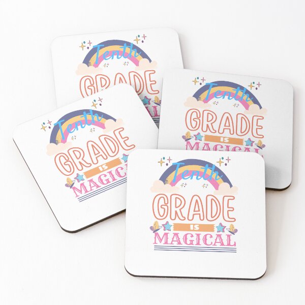 Item preview, Tenth grade is magical- Back to School designed and sold by Rainbow Designs.