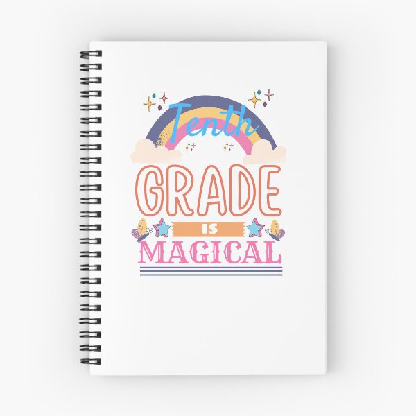 Item preview, Tenth grade is magical- Back to School designed and sold by Rainbow Designs.