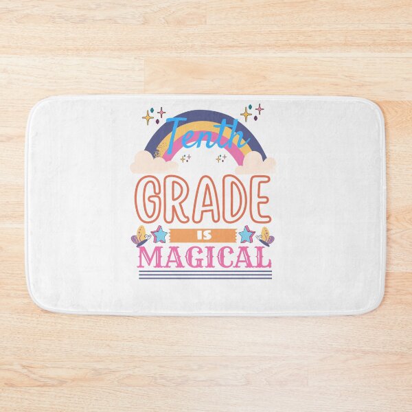 Item preview, Tenth grade is magical- Back to School designed and sold by Rainbow Designs.