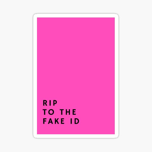 Riton Fake Id Lyrics