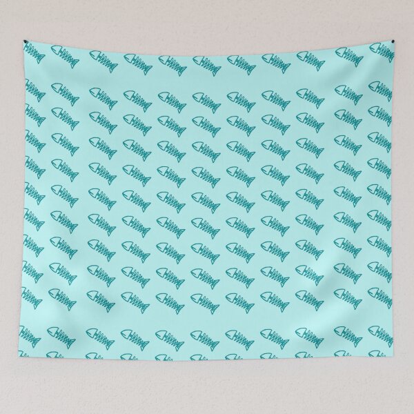 Item preview, Best cat fishbone Pattern - Cat Puns designed and sold by ZeeshanDesignz.