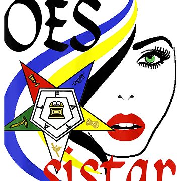 Order Of The Eastern Star OES Ring Sisterhood Sistar Diva | Art Print