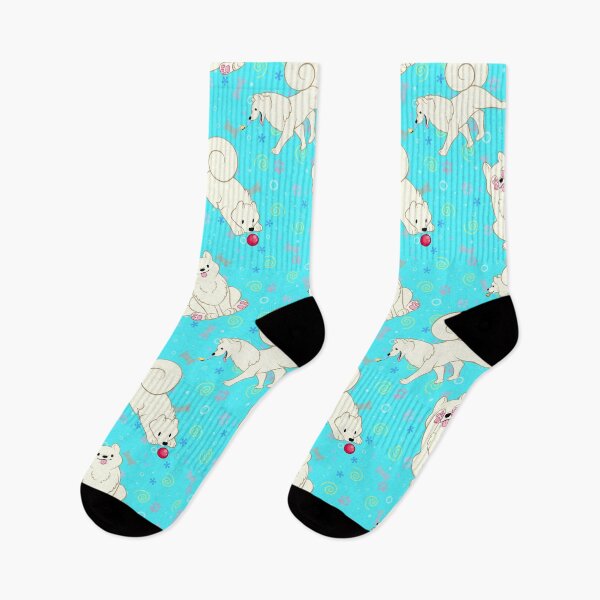 Item preview, Samoyeds All Over! designed and sold by Raptor Goes RAWR! (RadiantGlyph).