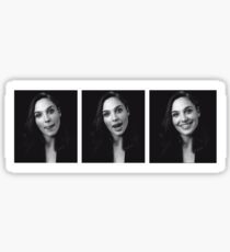 Gal Gadot Smile Sticker
