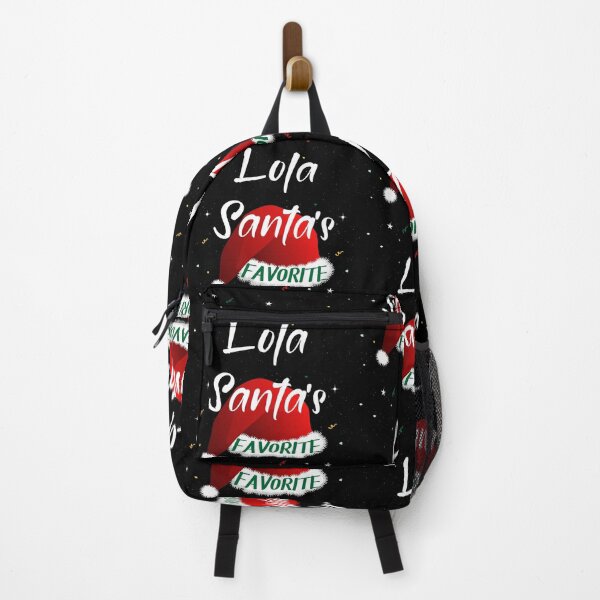 Item preview, Santa&x27;s Favorite Lola Santa Hat Christmas Gift     Canvas Print designed and sold by gruetthetz3.
