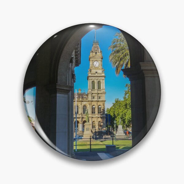 Item preview, View the Old Town Hall from the Soldiers Memorial - Bendigo designed and sold by Steven Jodoin.